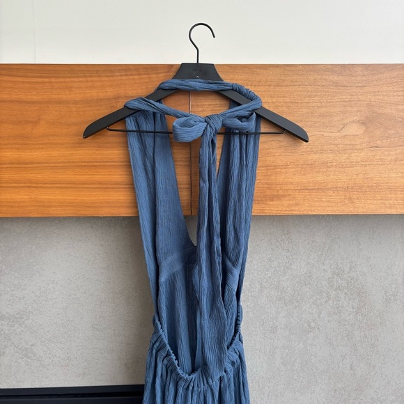 Mara Hoffman Linny Dress in Blue Tencel Lyocell, Size XL - Picture 11 of 16